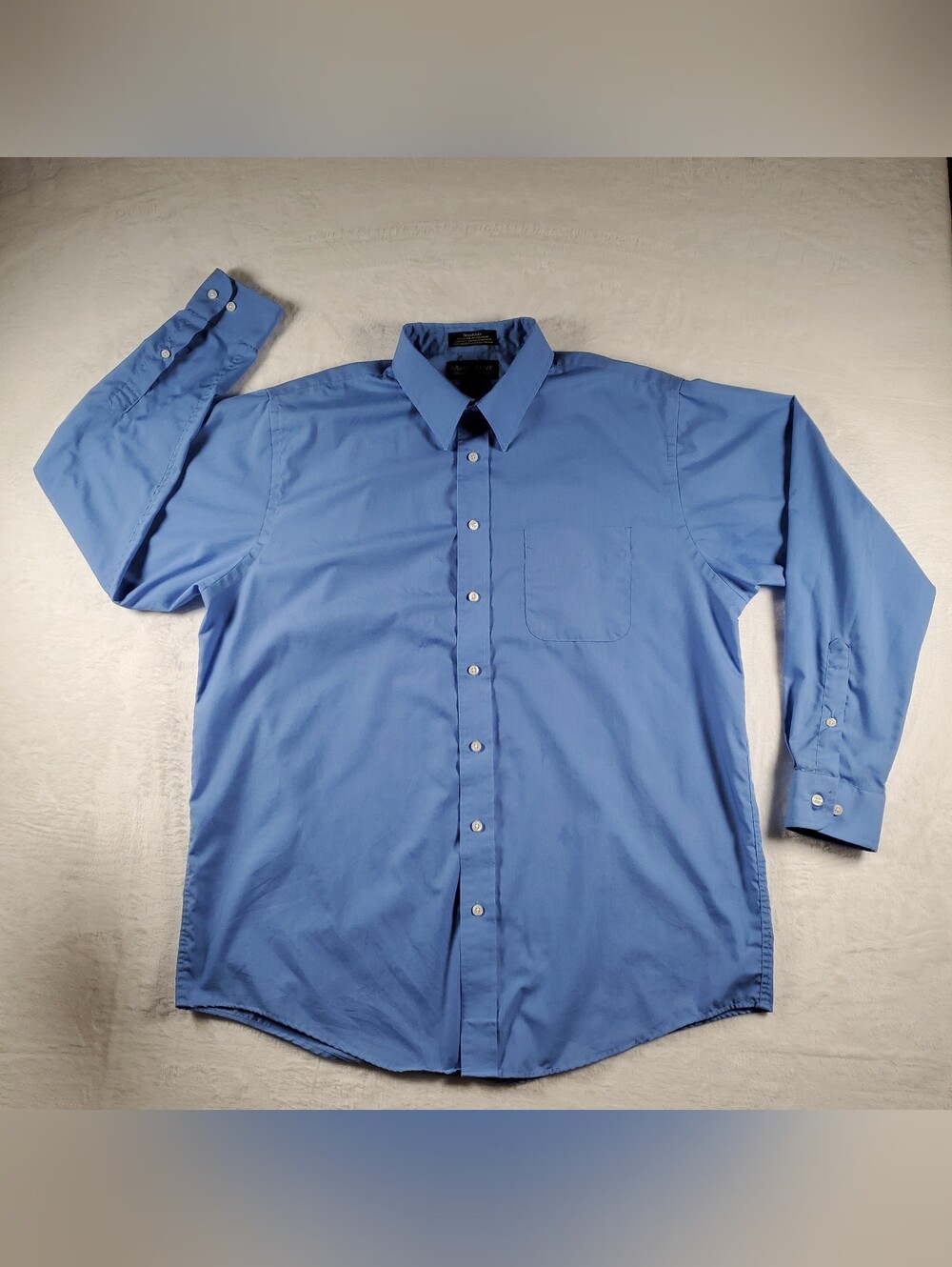 Vintage Y2k Massini Long Sleeve Button Down XL 17-34/35 Dress Shirt